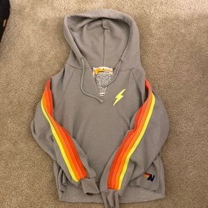 Aviator Nation cropped hoodie